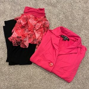 Girls Leggings and Blazer Set